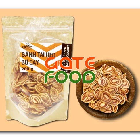 BANH TAI HEO BO CAY