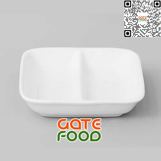 Khay sứ nước chấm