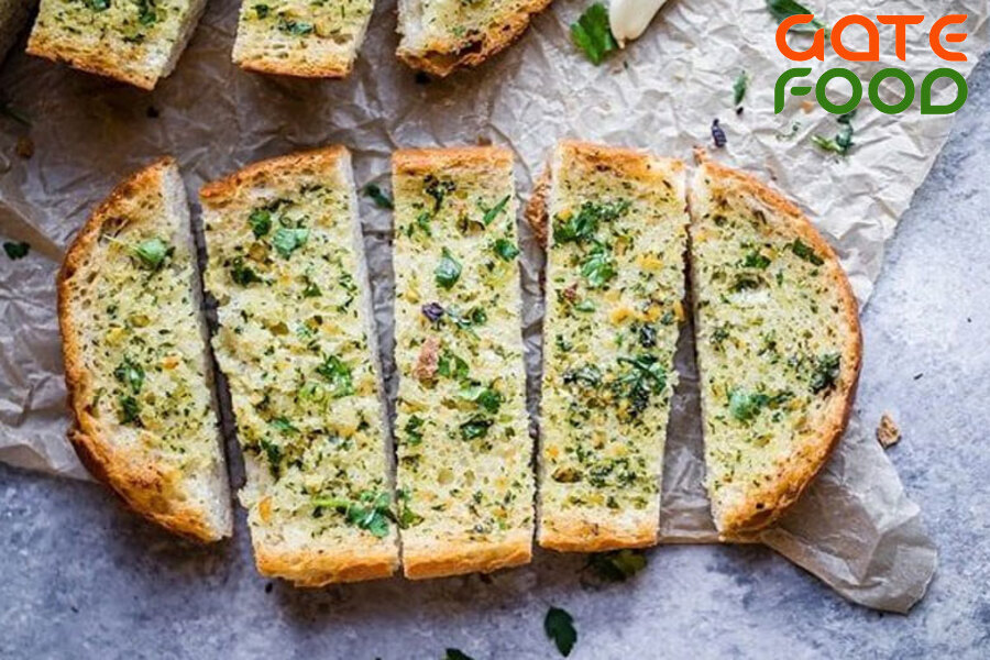 Cách làm Bánh Mì Nướng Tỏi Chay