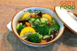 Canh bông cải chay