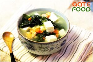 Cách làm Canh đậu phụ rong biển