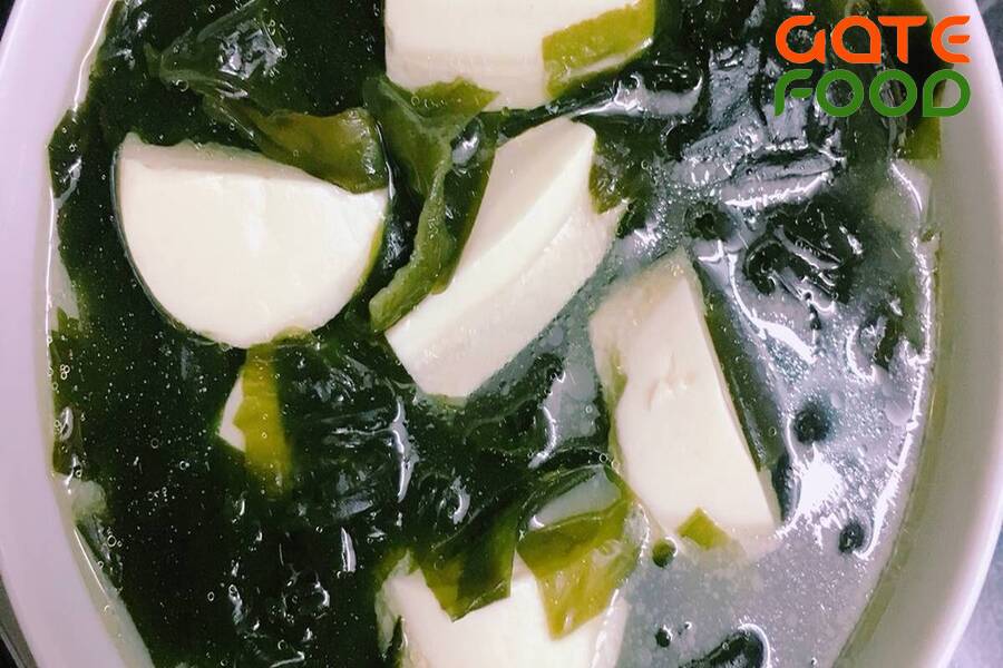 Cách làm Canh đậu phụ rong biển