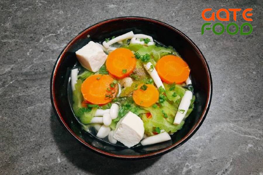 Cách Làm Canh Khổ Qua Hầm Chay
