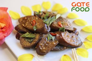 Cách làm Món cà tím xào tỏi chay