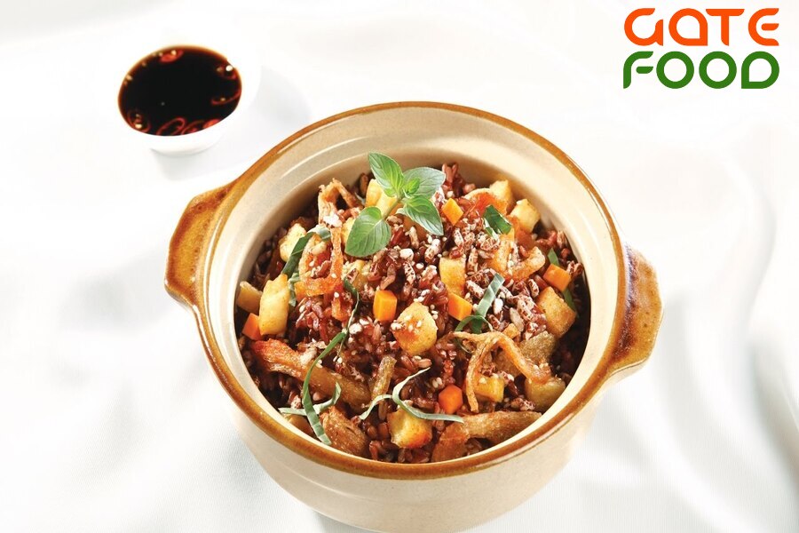 Cách Làm Cơm Gạo Lức Trộn Rau Củ Chay