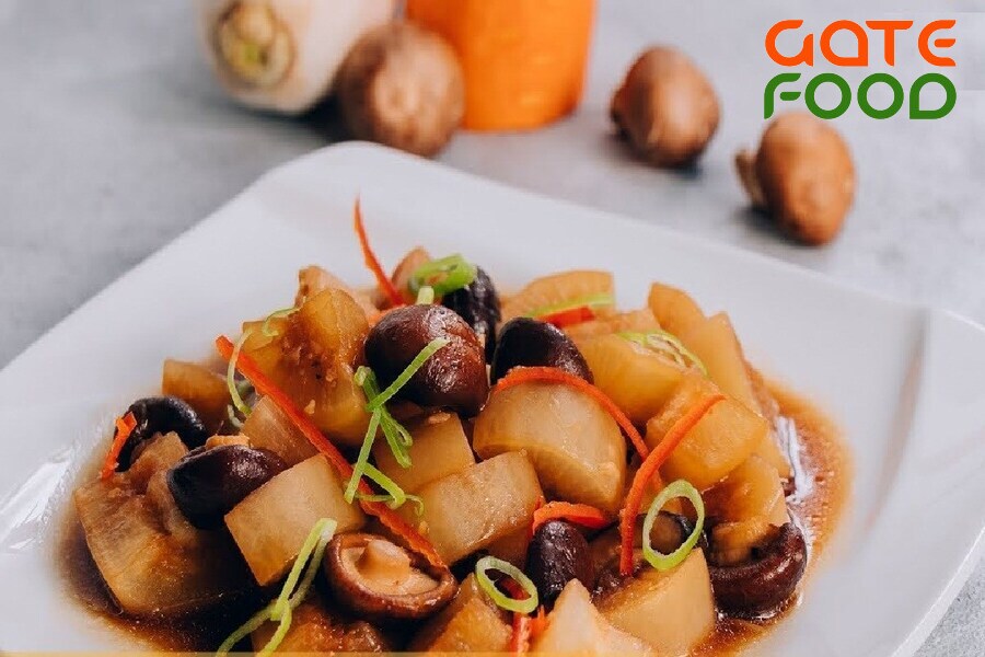 Cách Làm Củ Cải Kho Chay