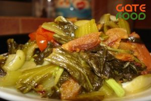 Cách làm Dưa Cải Chua Kho Chay