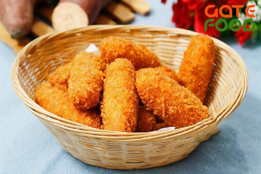 Cách làm Đuông Khoai Lang Cốt Dừa Chay