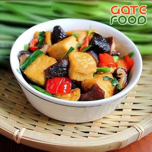 Đậu hũ xào rau củ