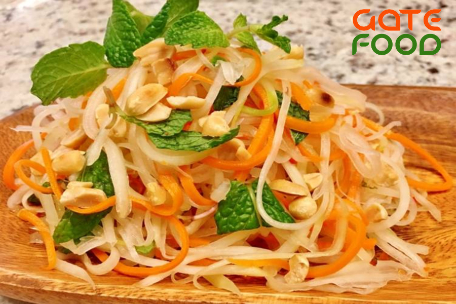 Cách Làm Gỏi Đu Đủ Chay