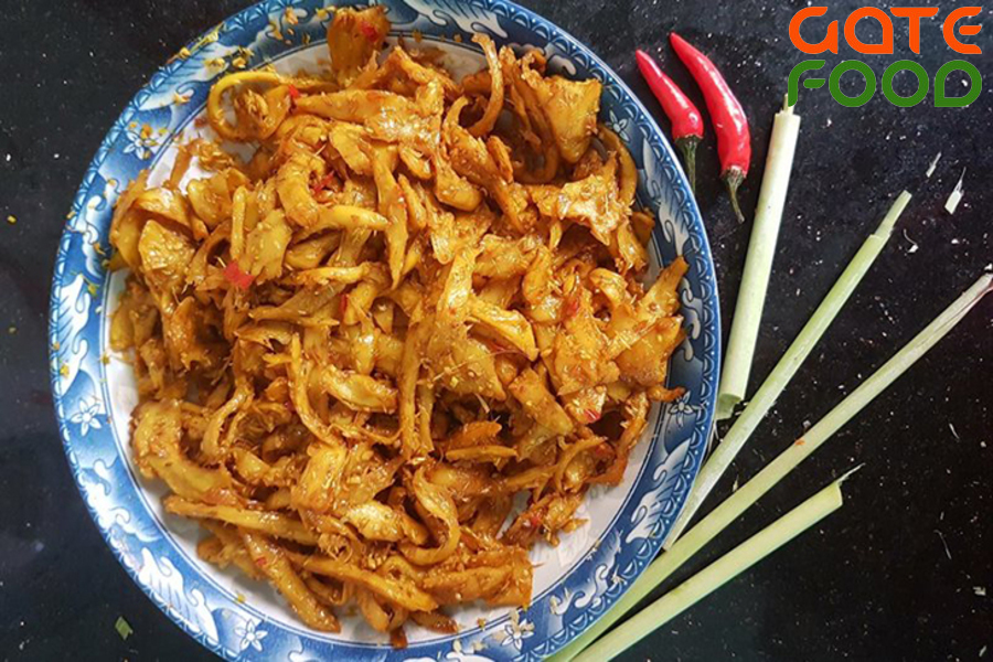 Cách làm Mì Căn Kho Nấm Chay