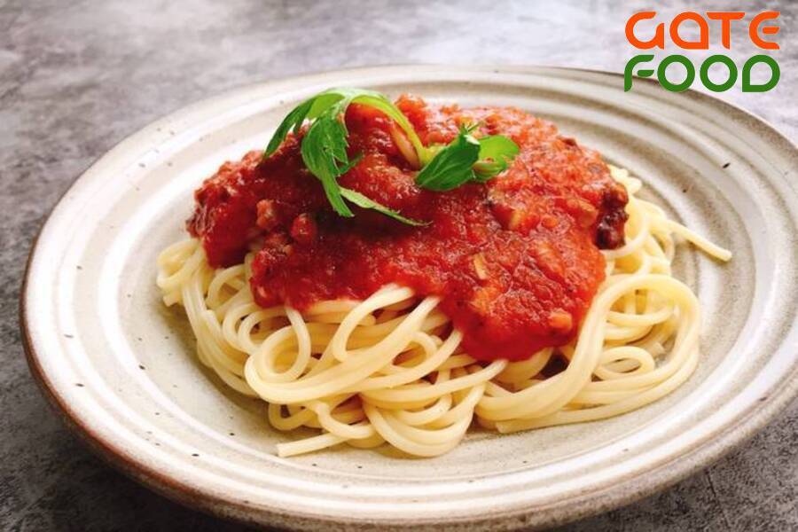 Cách làm Mì Spaghetti Xốt Chay