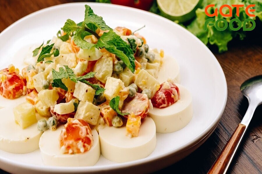 Salad đậu hũ