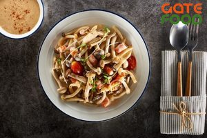 Cách làm Salad Nấm Linh Chi Chay